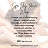 Spa Day your Way
